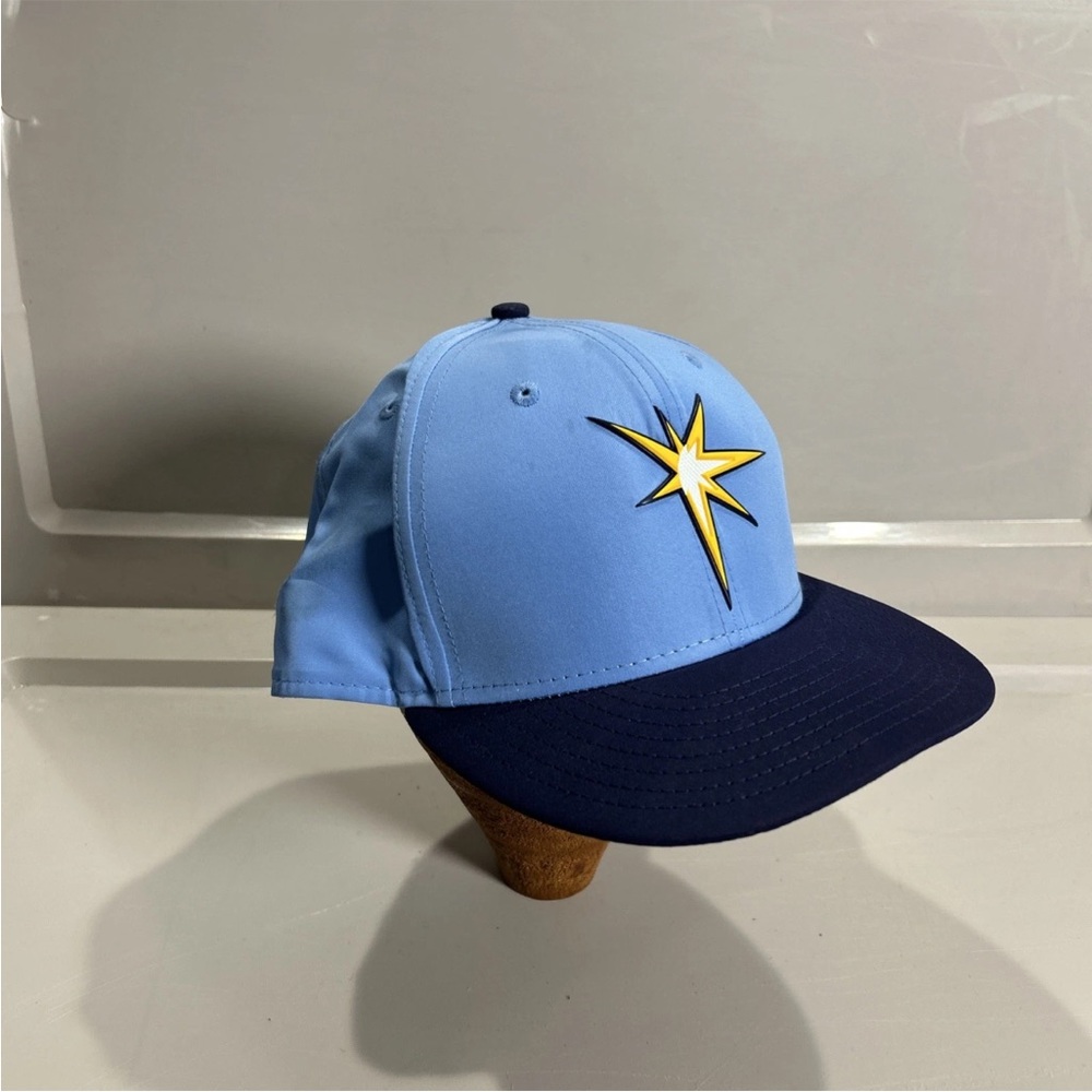 Tampa Bay Rays 2019 Batting Practice On Field New Era 59fifty Fitted 7 1/2 Hat - Picture 4 of 12